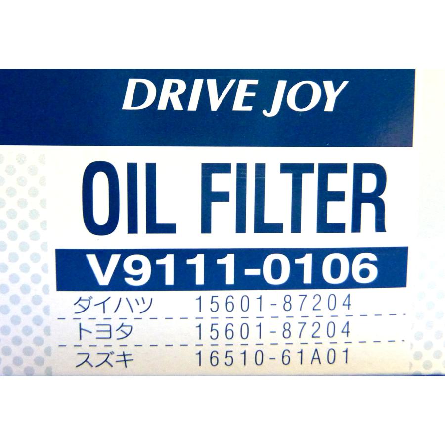 タクティー V9111-0106 x10 DRIVE JOY タクティ オイルフィルター 10