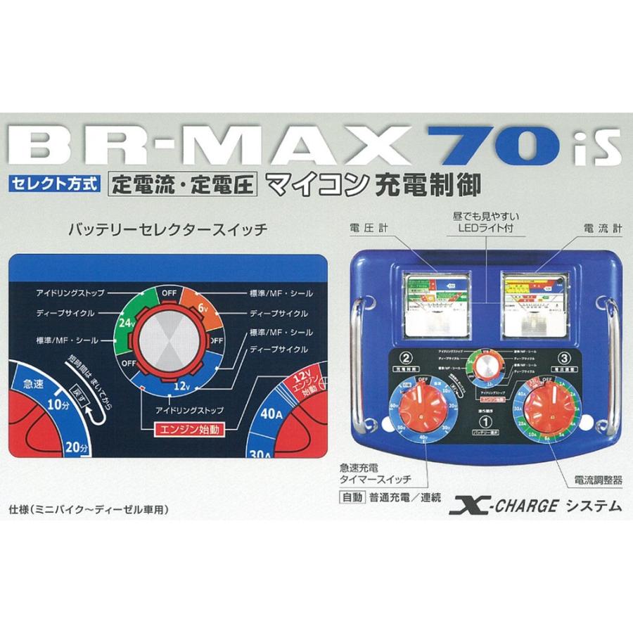 Dengen BR-MAX70iS デンゲン ブレーンマックス普通/急速自動充電 Dengen BR-MAX70iS デンゲン ブレーンマックス普通/急速自動充電