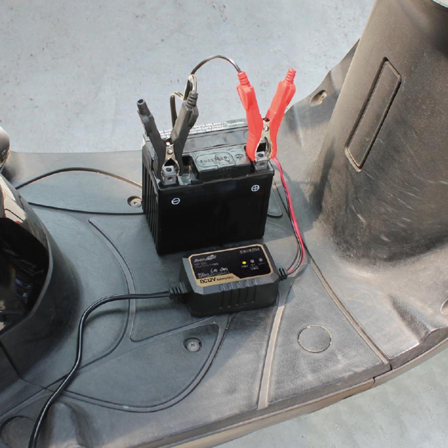 メルテック MP-300 全自動ウルトラパルスバッテリー充電器 0.75A 12V