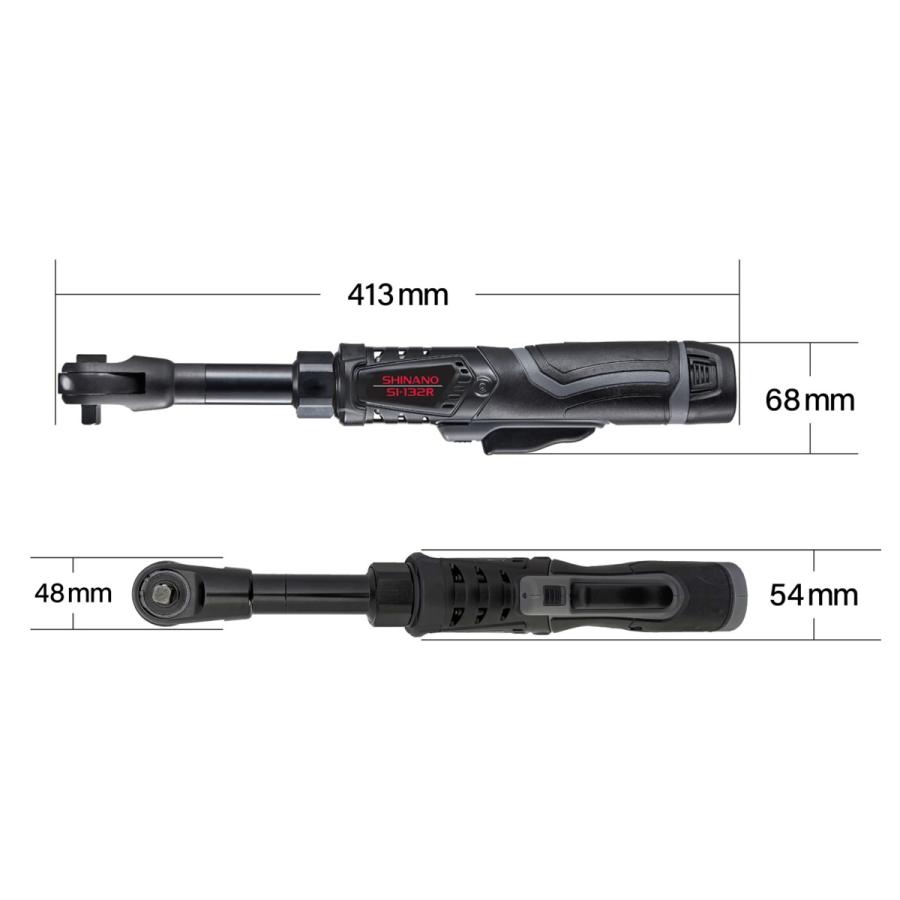信濃機販（SHINANO） SI-132R-1 10.8V 9.5sq コードレスロング 