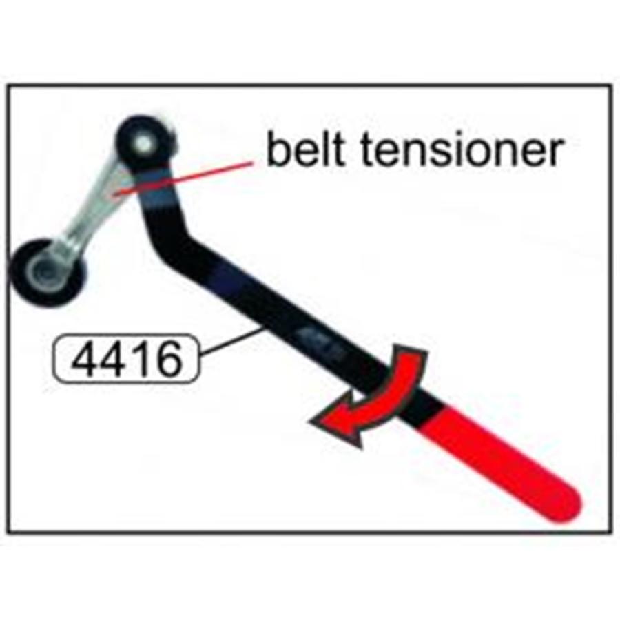 JTC JTC4416 BMWミニ用 ベルトテンショナーツール MINI COOPER