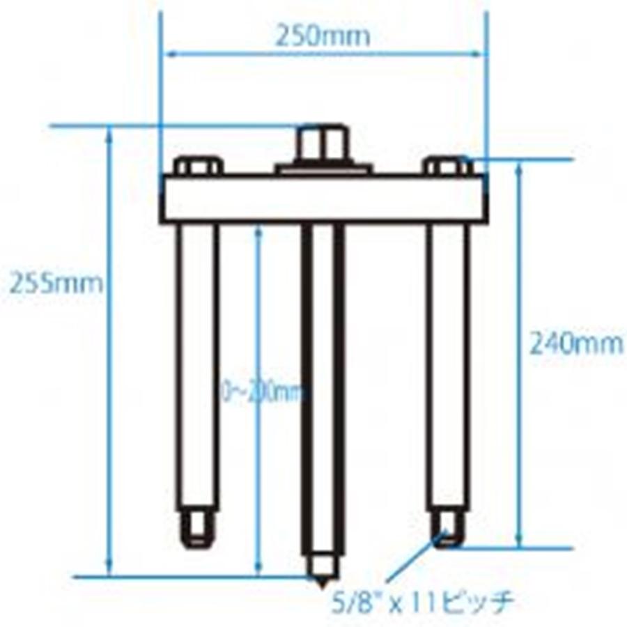 [メーカー直送] JTC ベアリングレースプーラーセット 中型車向 JTC1143の画像