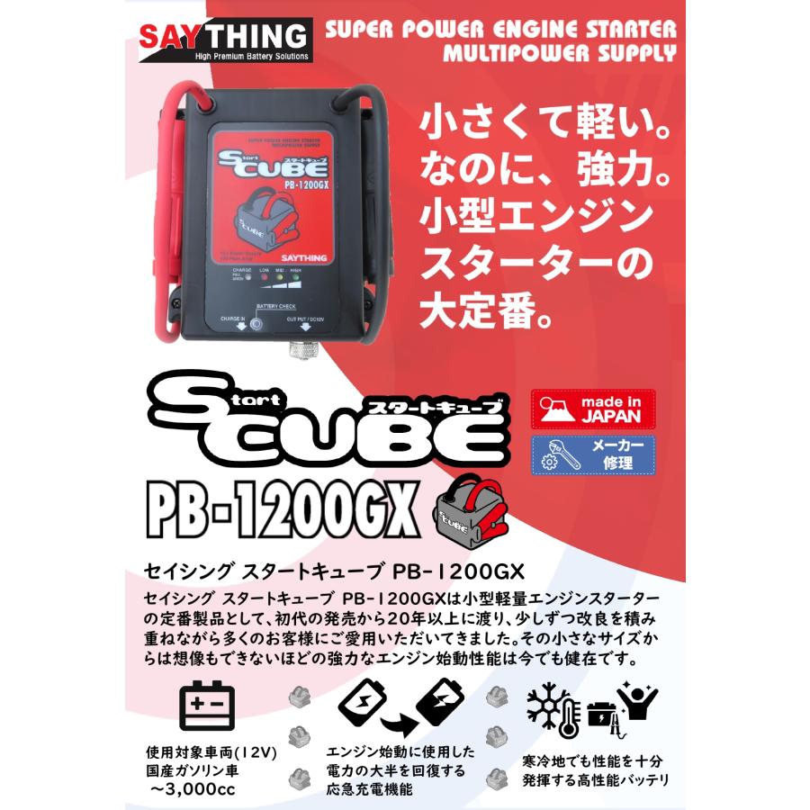 セイシング スタートキューブ PB-1200GX メーカー直送の画像
