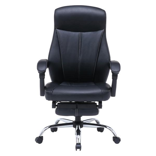 ゼクス リクライニングチェア ブラック W695×D630×H1050〜1130 金属