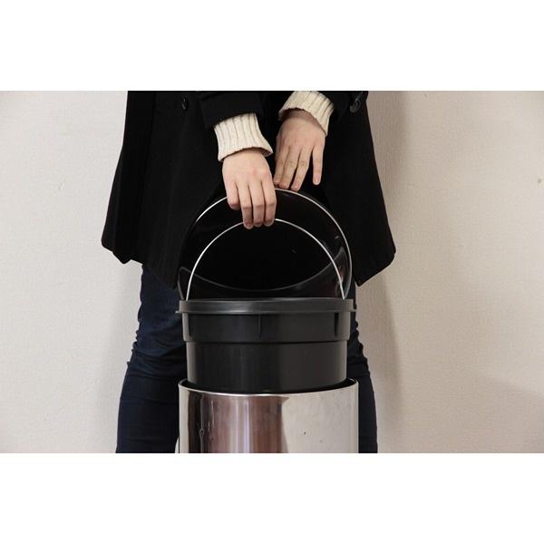 ステンレス ラウンドペダルペール 20L 2点セット ラウンドペダルペール 20L 2台セット W310×D360×H445 ステンレス