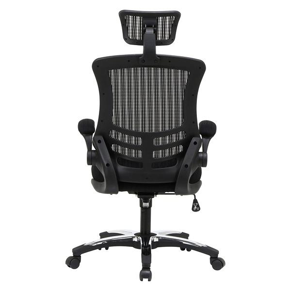 マスターIII アームアップチェア ブラック W660×D735×H1170〜1290
