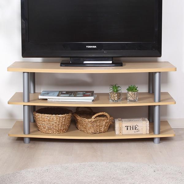 90 2台セット W900×D400×H405 ラック テレビボード テレビ台 収納 不二貿易 インテリア家具  【モノトーン】 法人様限定