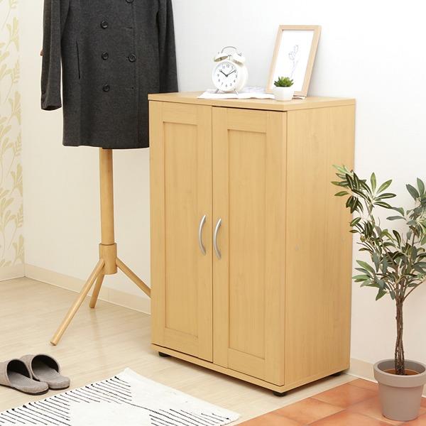 シューズラック ナチュラル W600×D335×H900 シューズボックス 玄関収納 