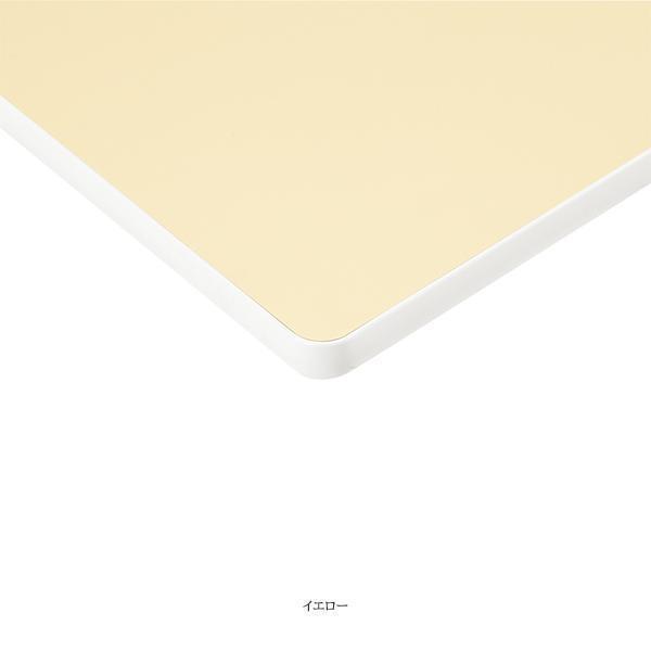 ミーティングテーブル 幅1500×奥行750×高さ700mm キャスター付 フォールディング スタックテーブル フラップテーブル オフィス家具 藤沢工業 TOKIO_4