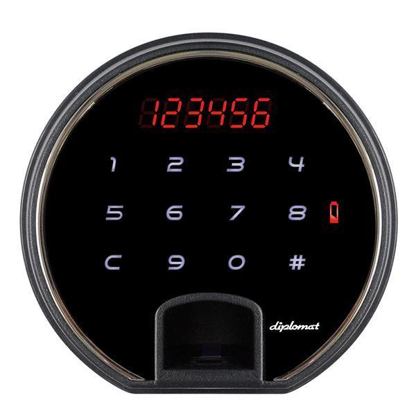 ディプロマットジャパン diplomat DBAUM500 耐火金庫　指紋認証 楽天市場】金庫 家庭用 耐火 小型ディプロマット プレミアムセーフ 36L