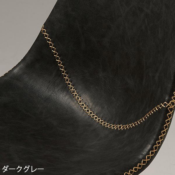 チェア スチール ブラック PUレザー カルロスS cherry 桜屋工業 チェア スチールチェア エントランス ロビー カフェ 喫茶店 バル レストラン 業務用_4
