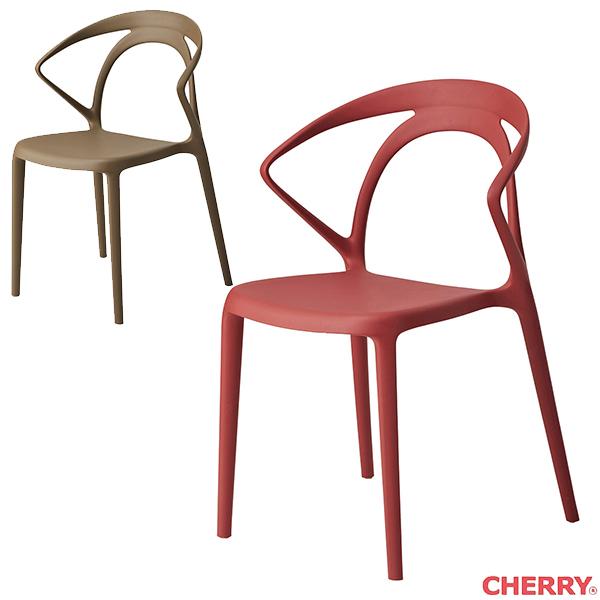 【未使用品】CHERRY エルパソ ダイニングチェア レッド 2脚セット① チェア エルパソ cherry 桜屋工業 ロビー 待合 椅子 オフィス 会社