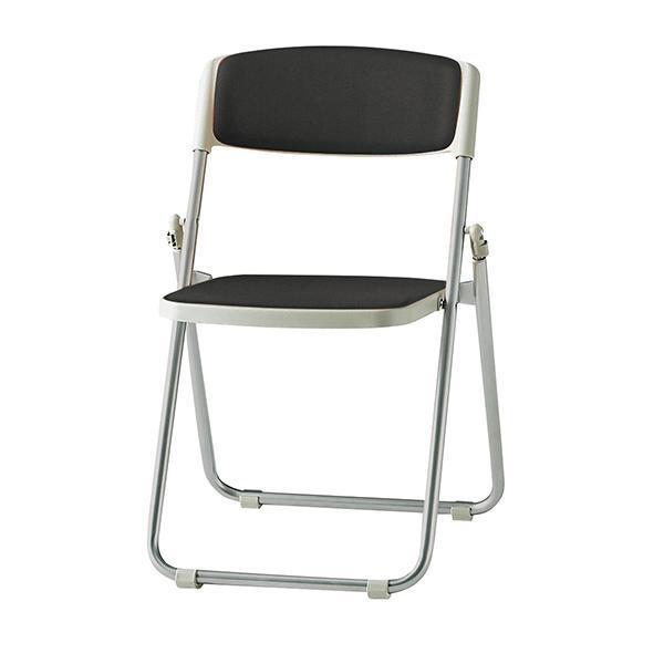 折り畳みチェア スチール脚タイプ 布張り 光触媒 1脚 折りたたみ椅子