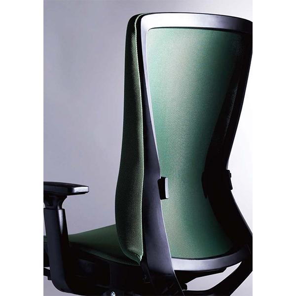 オフィスチェア メッシュ 可動肘付き W645×D625×H1000〜1060 メッシュ