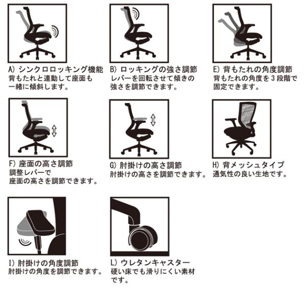 FURSYS T30チェア 可動肘 ヘッドレスト付き ブルー FHTN302RF009 アールエフヤマカワ RFyamakawa 昇降 キャスター付き 高機能 回転椅子 事務椅子 オフィス家具_9
