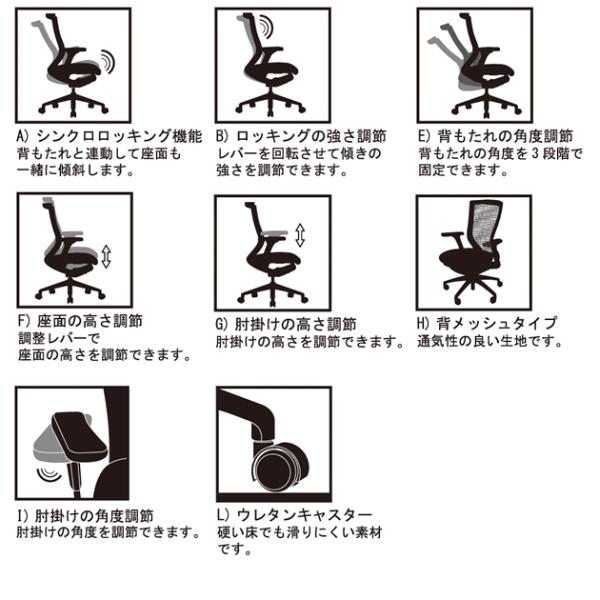 FURSYS T30チェア 可動肘 ヘッドレスト付き グリーン FHTN302RF021 アールエフヤマカワ RFyamakawa 昇降 キャスター付き 高機能 回転椅子 事務椅子 オフィス家具_12