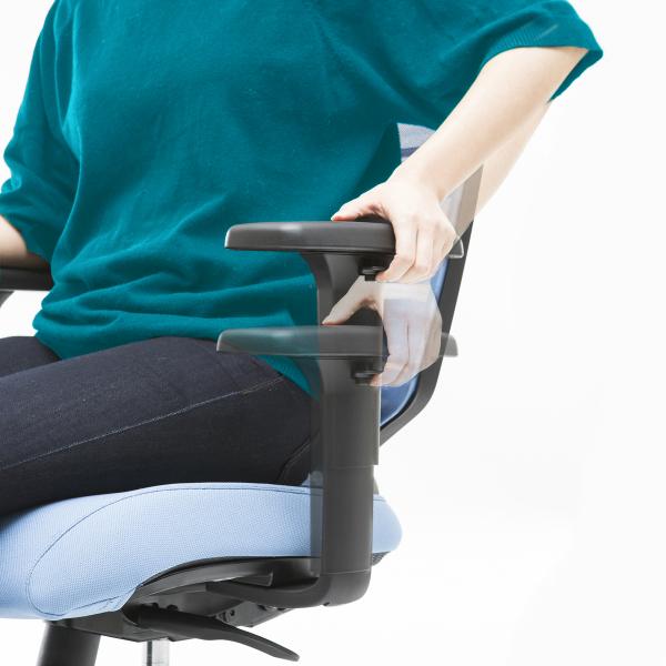 FURSYS T30チェア 可動肘 ヘッドレスト付き グリーン FHTN302RF021 アールエフヤマカワ RFyamakawa 昇降 キャスター付き 高機能 回転椅子 事務椅子 オフィス家具_7