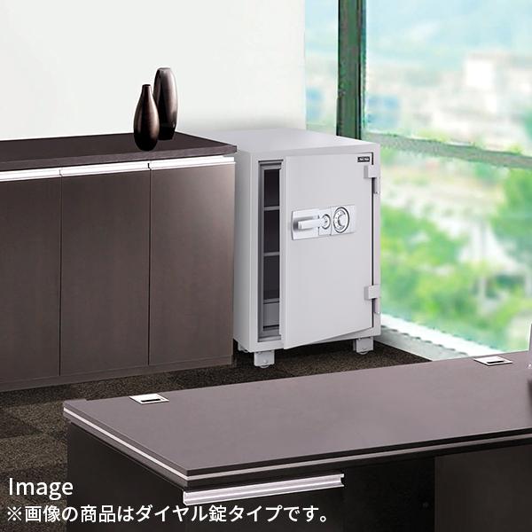 金庫 耐火 ダイヤル+キー式 100万変換 ダイヤル錠 175kg 耐火金庫 A4