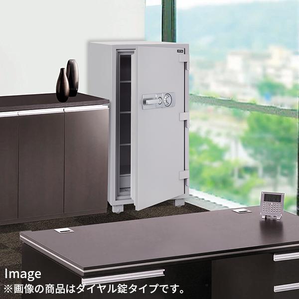 金庫  耐火金庫 テンキー+キー式 テンキータイプ 310kg A4サイズ用紙収納耐火120分 耐工具15分 幅610×奥行631×高1310 FKN-300E 車上渡し 【在庫限り】の画像