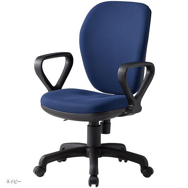 オフィスチェア 肘付き ハイバック 体圧分布 W580×D630×H900〜990 ワークチェア 回転椅子 オフィス家具 おしゃれ 会社 コワーキング 藤沢工業 TOKIO_1