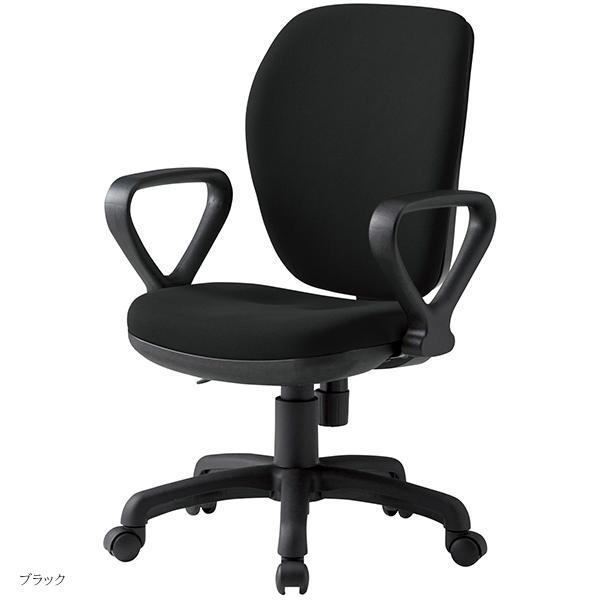 オフィスチェア 肘付き ハイバック 体圧分布 W580×D630×H900〜990 ワークチェア 回転椅子 オフィス家具 おしゃれ 会社 コワーキング 藤沢工業 TOKIO_3
