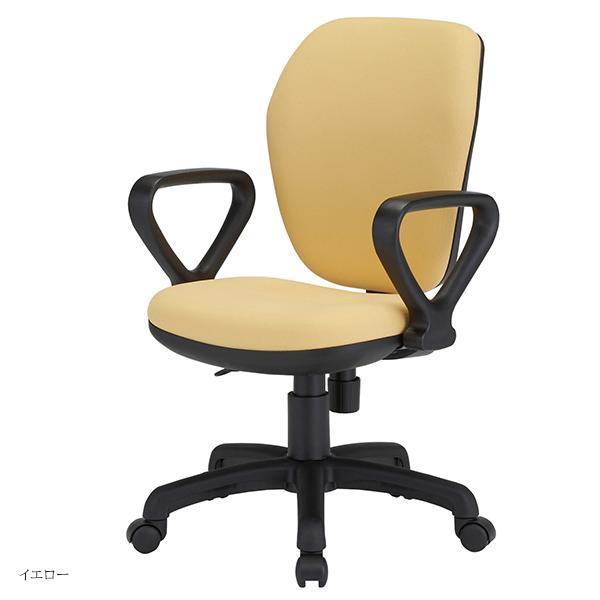 オフィスチェア 肘付き ハイバック 体圧分布 W580×D630×H900〜990 ワークチェア 回転椅子 オフィス家具 おしゃれ 会社 コワーキング 藤沢工業 TOKIO_4