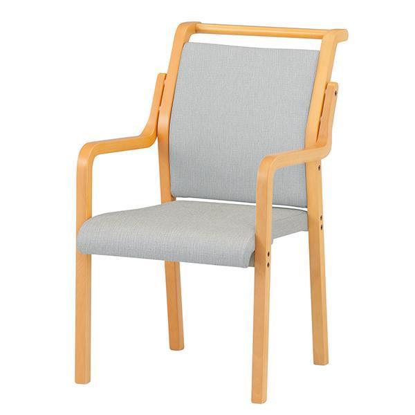 木製チェア ビニールレザー 抗菌 防汚 耐次亜塩素酸 1脚 木製