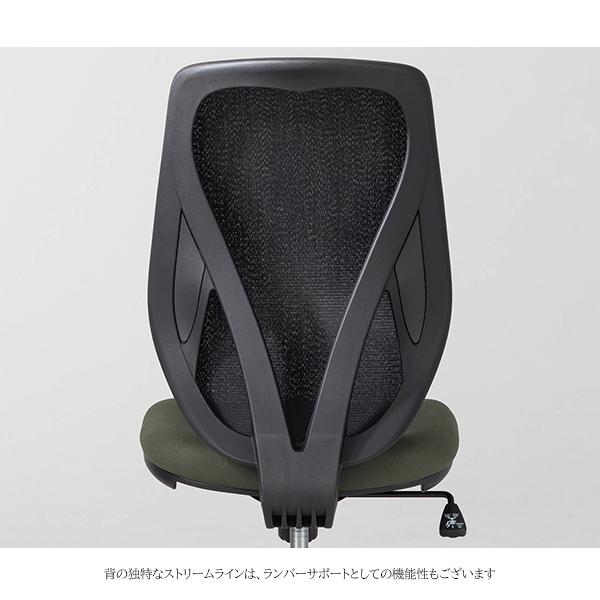 ハイチェア メッシュ 肘なし ハイバック オフィスチェア ハイタイプ 