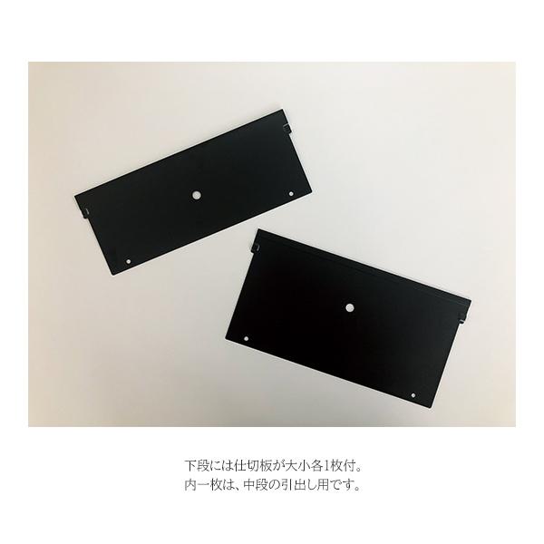 オフィスデスク 幅1000mm  ニューグレー 1000 片袖机 事務机 3段 鍵付き 1000×700mm スチールデスク 片袖デスク デスク 事務デスク_4