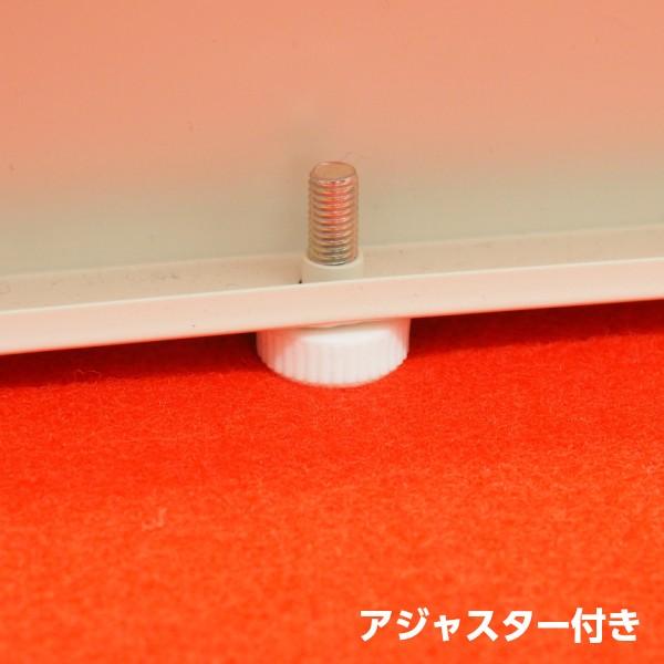 日本製 スチール製 受付 ハイカウンター W1200×D450×H960 棚付き 横連結可能 ホワイト ブラック オフィス家具 受付、応接家具 