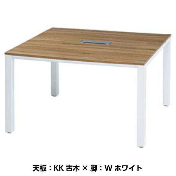 フリーアドレス W1200×D1200×H700 基本SET コワーキング テーブル 会議 