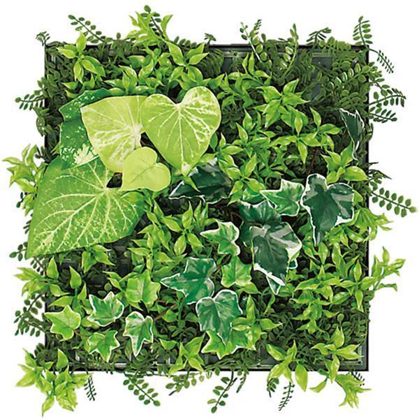 オフィスグリーン W300×H300 フェイクグリーン グリーンパネル オフィス グリーン 人工植物 インテリアグリーン 観葉植物 グリーン GR1157 ベルク 法人様限定｜sora-ichiban｜02