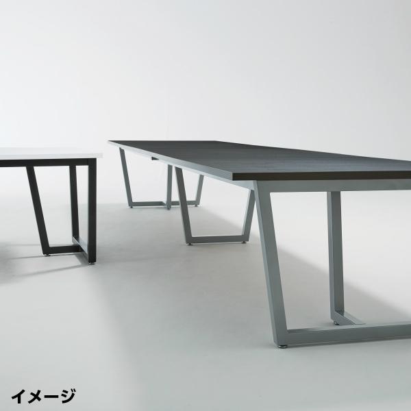 会議テーブル 幅3600×奥行1200×高さ720mm JP-3612 スタンダードタイプ ミーティングテーブル エグゼクティブテーブル NISHIKI ニシキ工業の画像