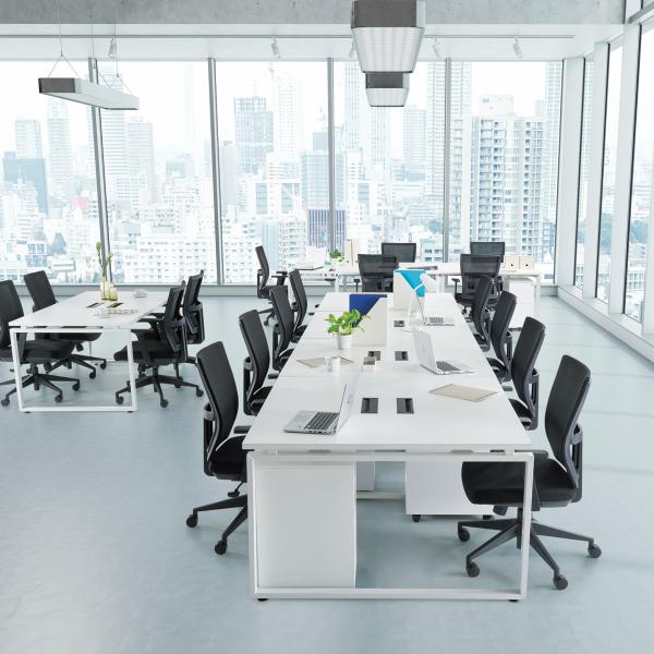 フリーアドレステーブル W2400 D10 H7 事務机 オフィス家具 おしゃれ テーブル 会社 コワーキング Aico アイコ Lptw 2412 Lptw 2412 Delta Facilities オフィス家具 通販 Yahoo ショッピング