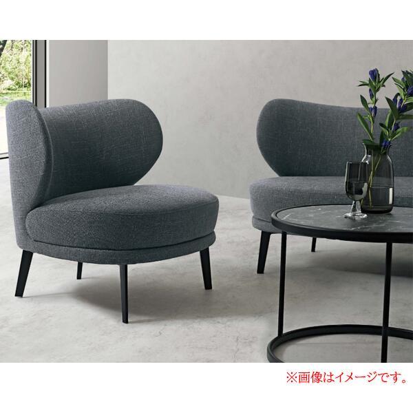 ソファ モダン シック 布張り ソファー1人掛け オフィス家具 ロビー