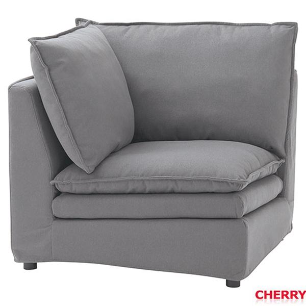 送料込み⭐︎桜屋工業 CHERRY【シングルソファ グレー】 桜屋工業 ソファ モダン シック ソファー コーナー LS-461-C 応接室