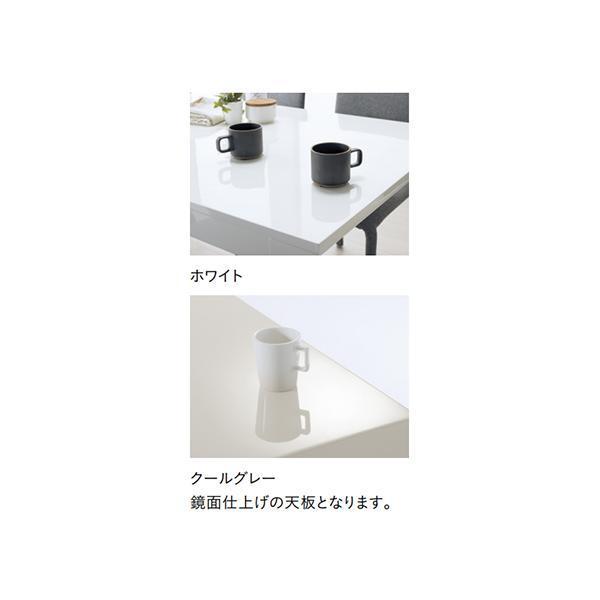 リビングテーブル W1100×D490×H350 鏡面仕上 休憩室 応接室 会議室 オフィス家具 喫茶店 旅館 待合室 cherry 桜屋工業 HOMEDAY_2
