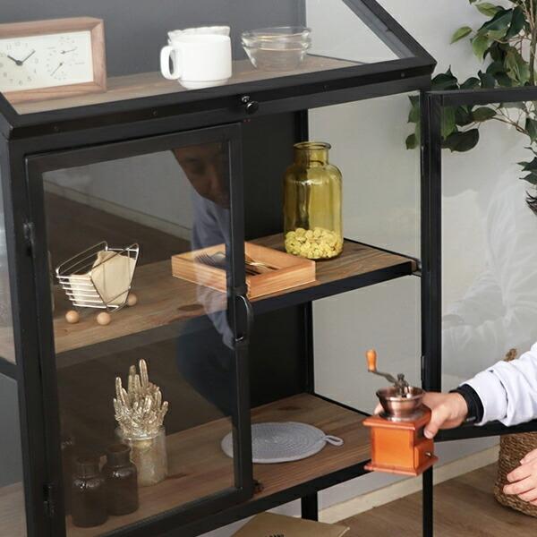 東馬（Tohma） マカロニ キャビネット MACARONI CABINET ガラス