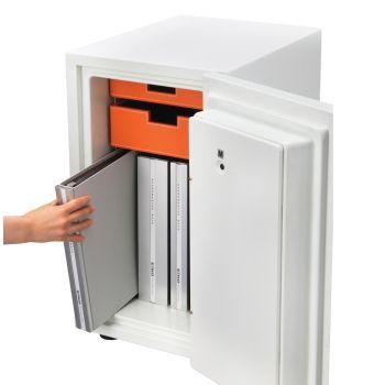 マルチロック式 小型耐火金庫 W330×D510×H603 ［エーコー NSFE-CB 軒先 