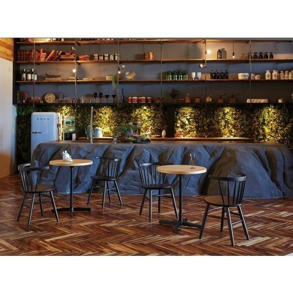 チェア 天然木 ダークブラウン オークレイ cherry 桜屋工業