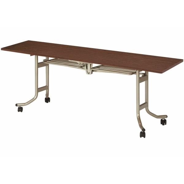 フライトテーブル 角型 共巻 幅1800×奥行600×高さ700mm 折りたたみテーブル OS-1860T レセプションテーブル 会議用テーブル NISHIKI ニシキ工業