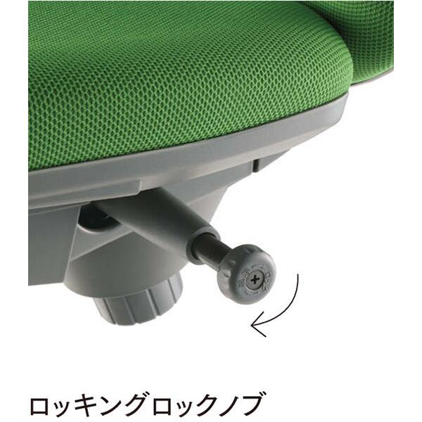 オフィスチェア ローバック 肘なし ランバーサポート 防汚性布張り デスク パソコン OA ワーク オフィス家具 Aico 法人様限定_6