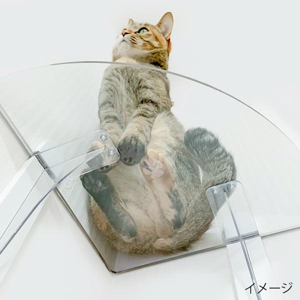 キャットステップ コーナー用 catsteps タカラ産業 PC30R 1枚 クリア