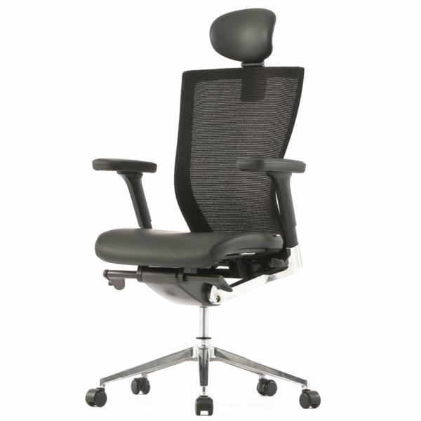 FURSYS T50エグゼクティブチェア ブラック RFC-T50EX アールエフヤマカワ RFyamakawa プレジデント 高機能 多機能 本革 レザー 回転椅子 事務椅子 オフィス家具