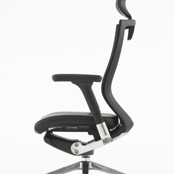 FURSYS T50エグゼクティブチェア ブラック RFC-T50EX アールエフヤマカワ RFyamakawa プレジデント 高機能 多機能 本革 レザー 回転椅子 事務椅子 オフィス家具_3