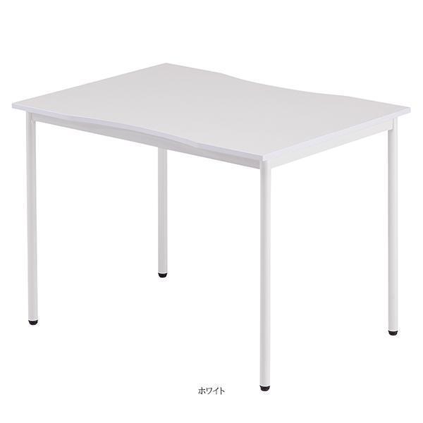 ミーティングテーブル 幅1000×奥行750×高さ720mm アジャスター付 会議