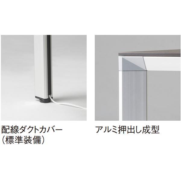 ミーティングテーブル W1800×D900×H720 配線ボックス付き 会議用