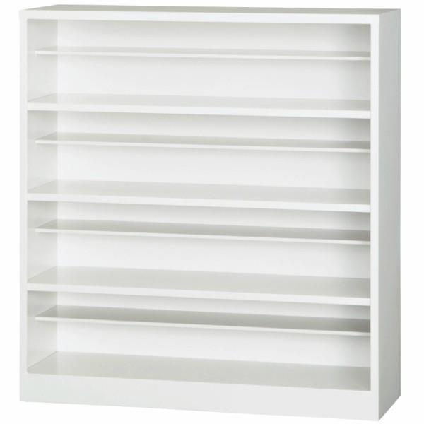 シューズボックス オープンタイプ 4段 SBK-4 スチール製 下駄箱 シューズロッカー シューズラック オフィス家具 完成品 法人様限定 日本製 車上渡し