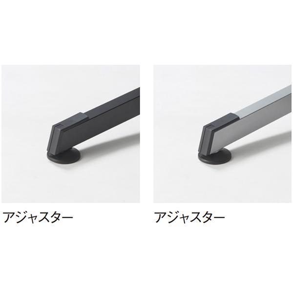 ミーティングテーブル W1800×D750×H700 アジャスタータイプ コードホール付き 会議用テーブル ミーティング用テーブル 会議テーブル オフィステーブルの画像