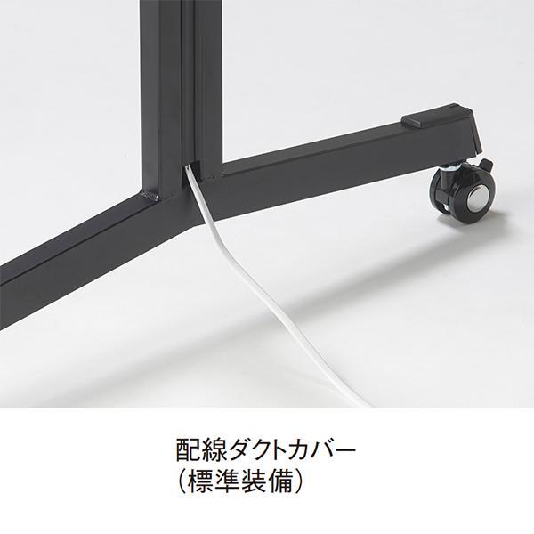 ミーティングテーブル W1800×D750×H700 アジャスタータイプ コードホール付き 会議用テーブル ミーティング用テーブル 会議テーブル オフィステーブルの画像